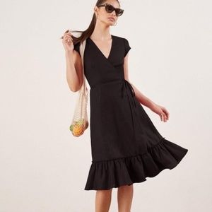 Reformation Apricot Dress